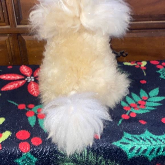 Baby alpaca fur plush lion stuffed animal heavenly soft fluffy 11 inches made Pe - Picture 5 of 6